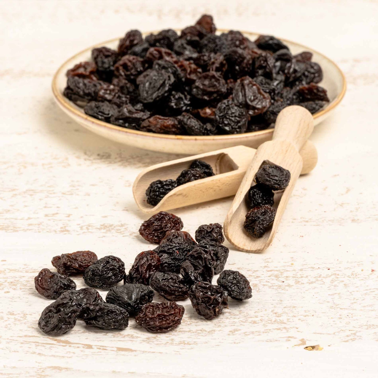 Weinbeeren blau (Rosinen), getrocknet, ungeschwefelt – Papageienfutter-Zusatzfuttermittel