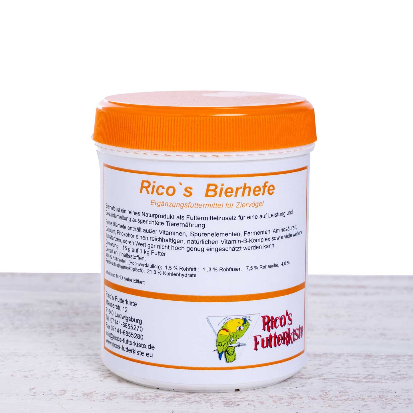 Rico´s Bierhefe – Natürlicher Futtermittelzusatz für Tiere