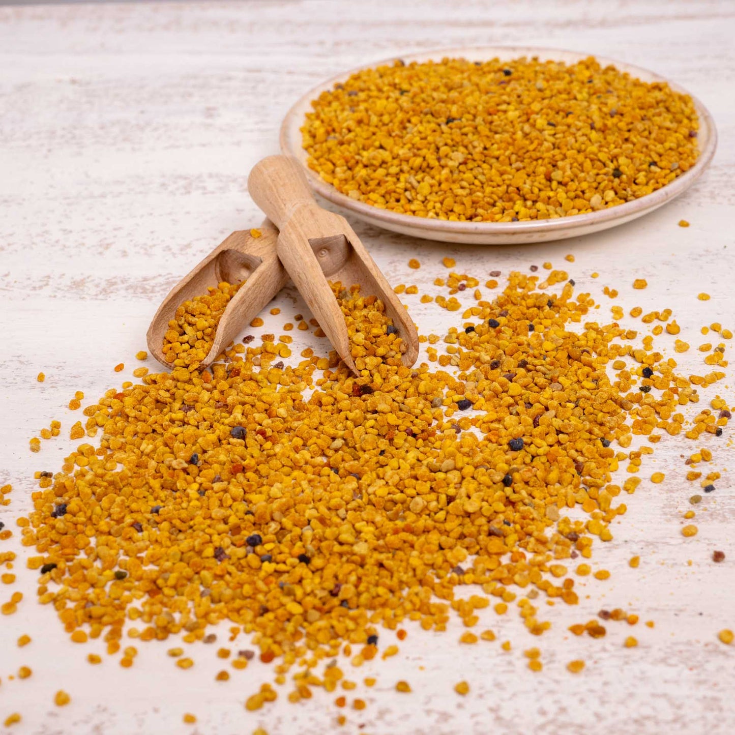 Blütenpollen von Wald- und Wiesenblüten – Papageienfutter