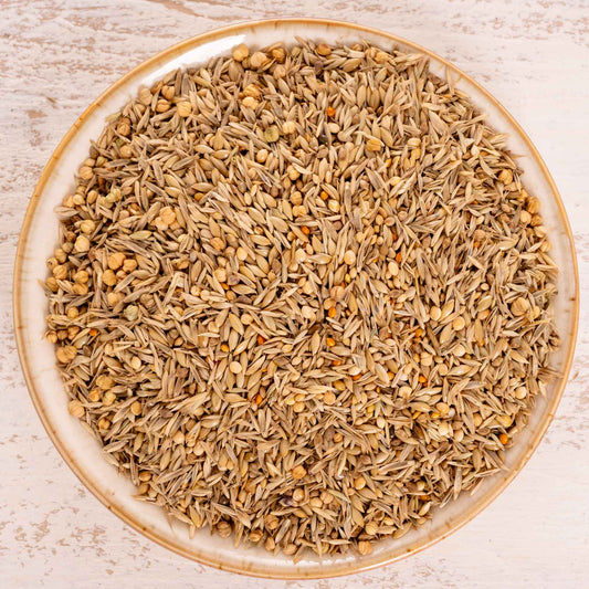 Ergänzungsfutter für Wellensittiche & Exoten – natürliche Saatenmischung