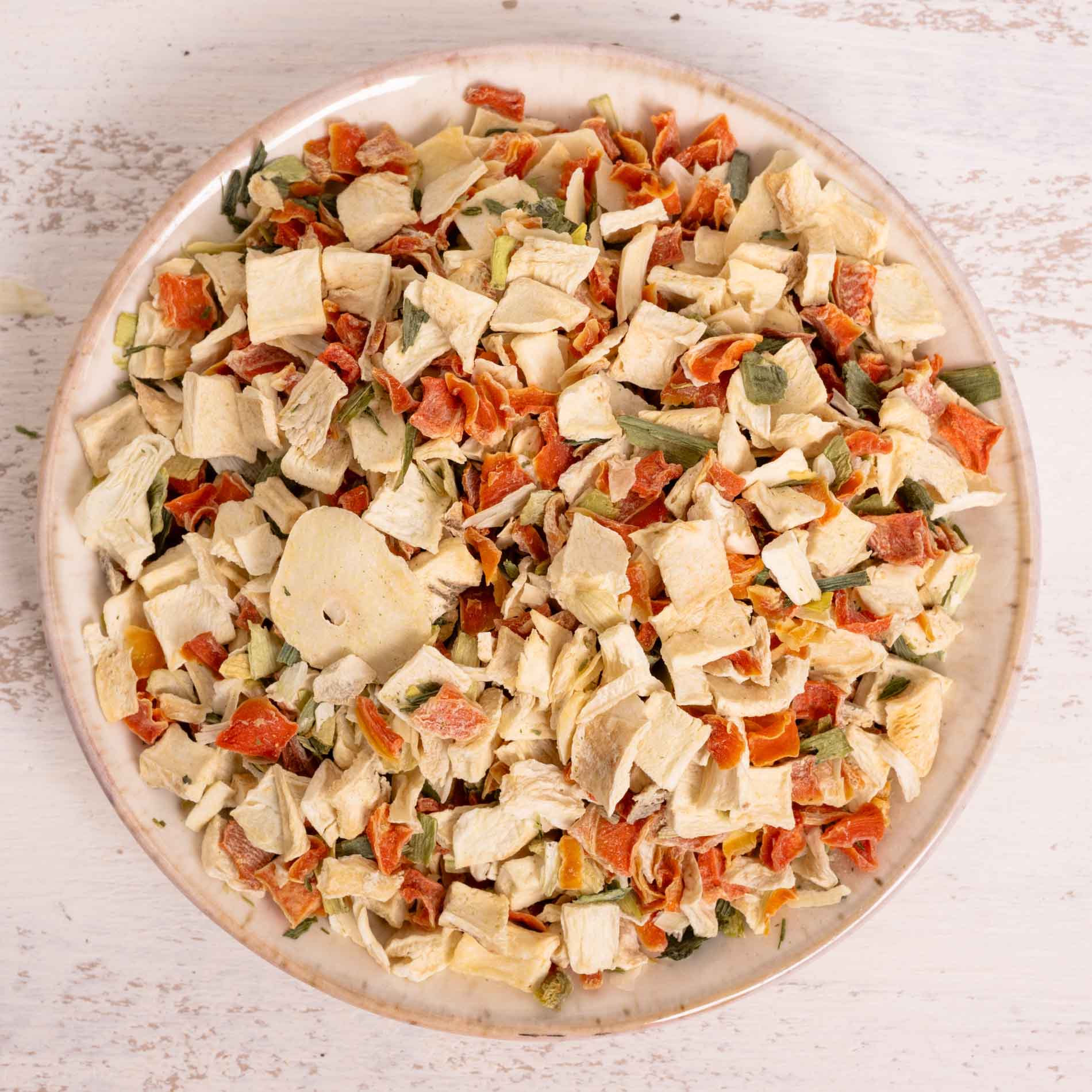 Gemüsemischung (grob) – Papageienfutter-Zusatzfuttermittel