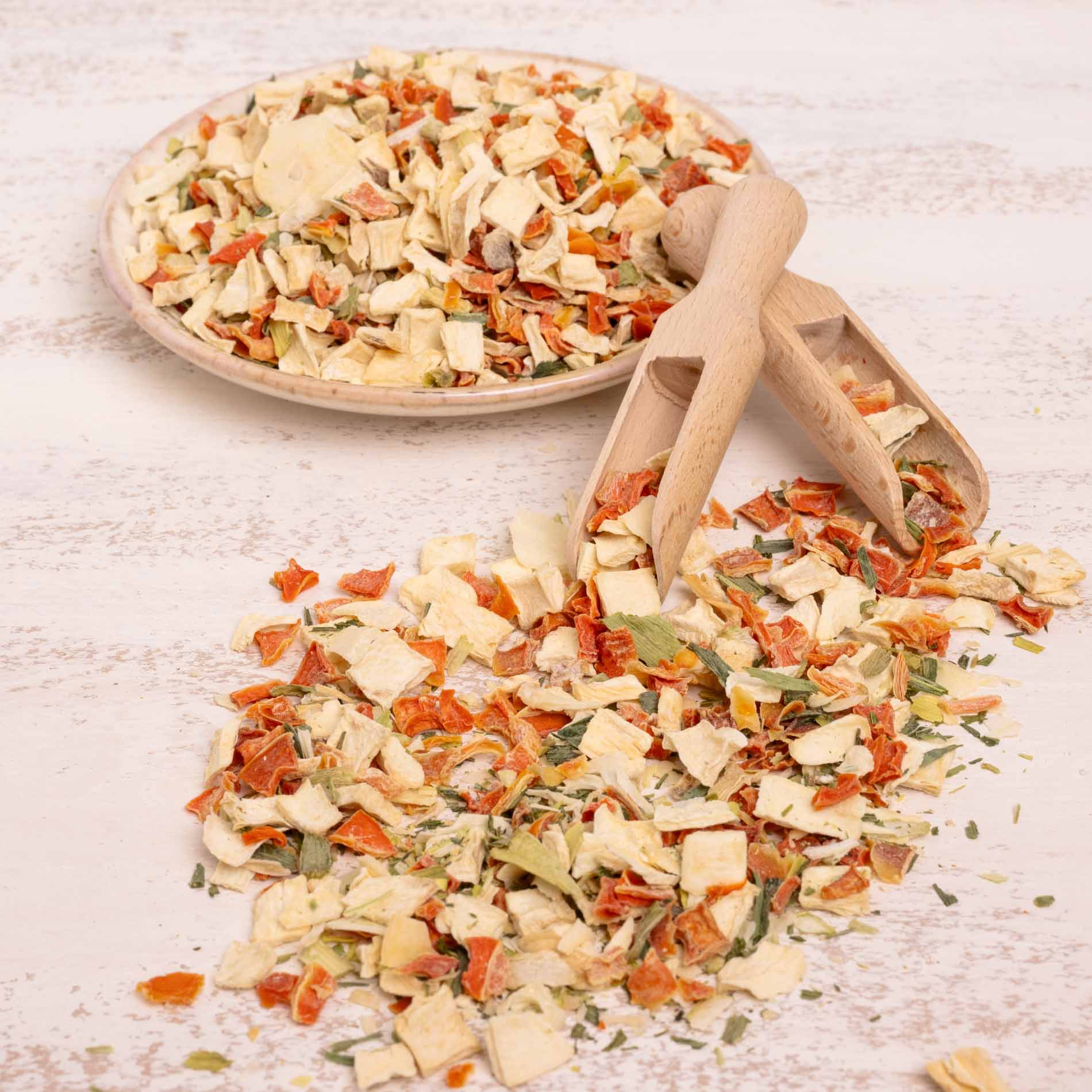 Gemüsemischung (grob) – Papageienfutter-Zusatzfuttermittel