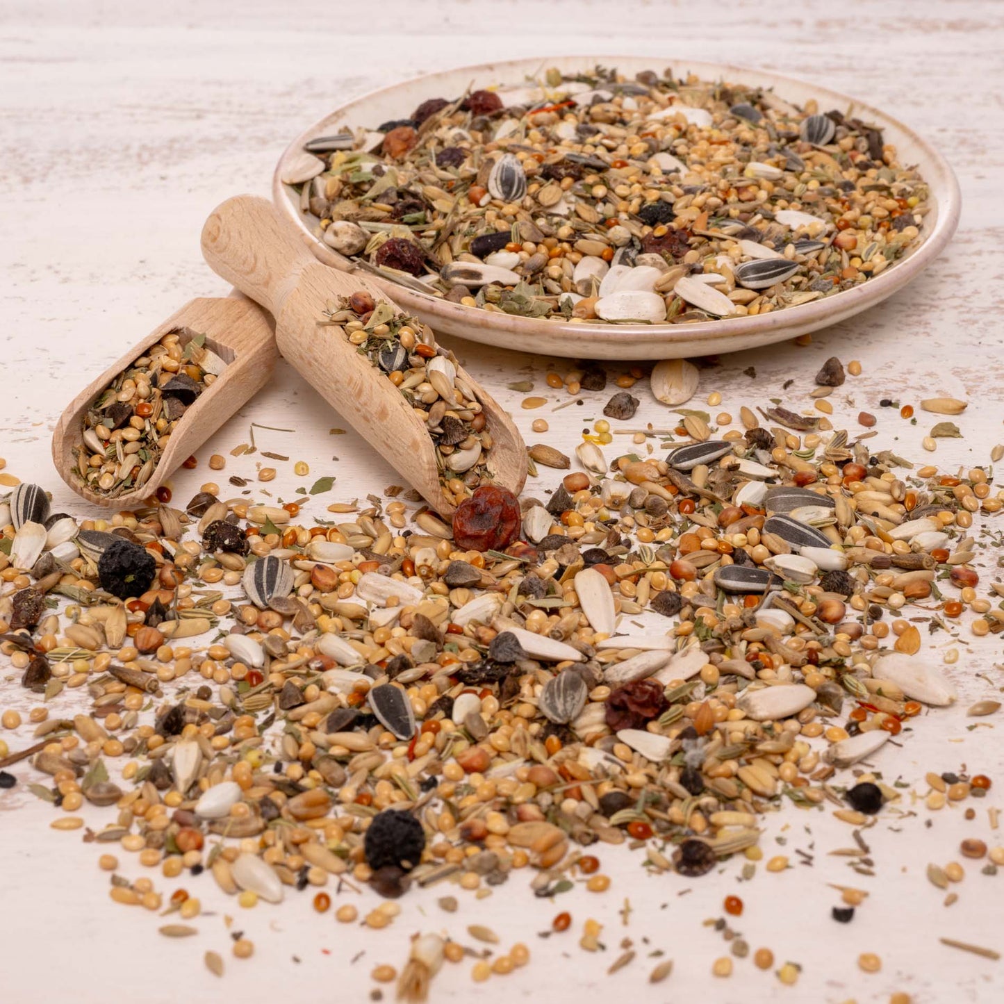 Kräuterapotheke Großsittich – hochwertiges Großsittichfutter und Körnermischung mit Kräutern & Beeren