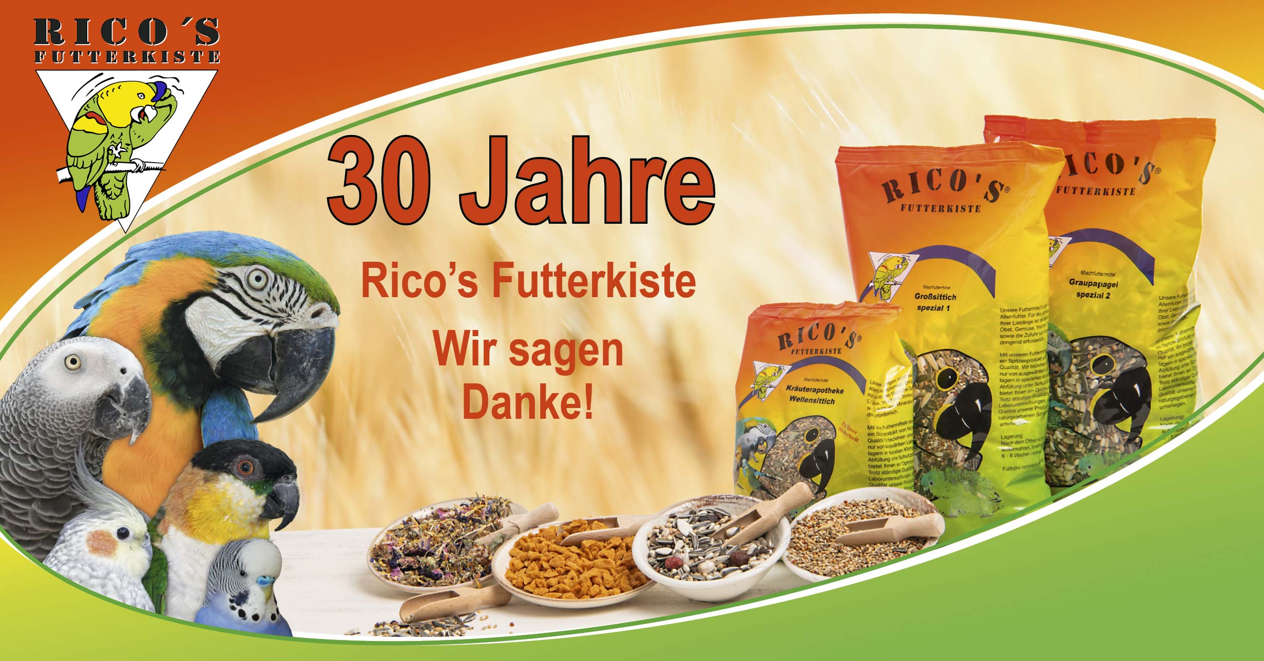 Snacks & Leckereien  Futterergnzung fr Wellensittiche