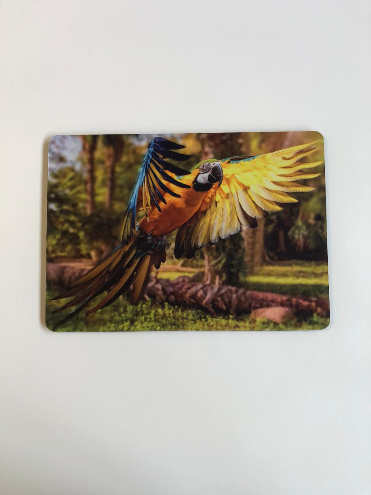 TK06 - Mousepad, Motiv "Gelbbrustara" (fliegend)