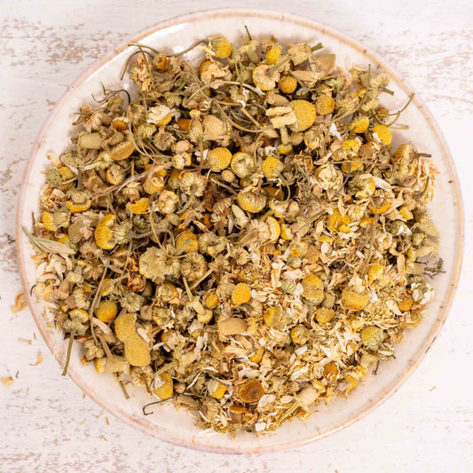 Kamille-Blüten getrocknet – Papageienfutter-Zusatzfuttermittel