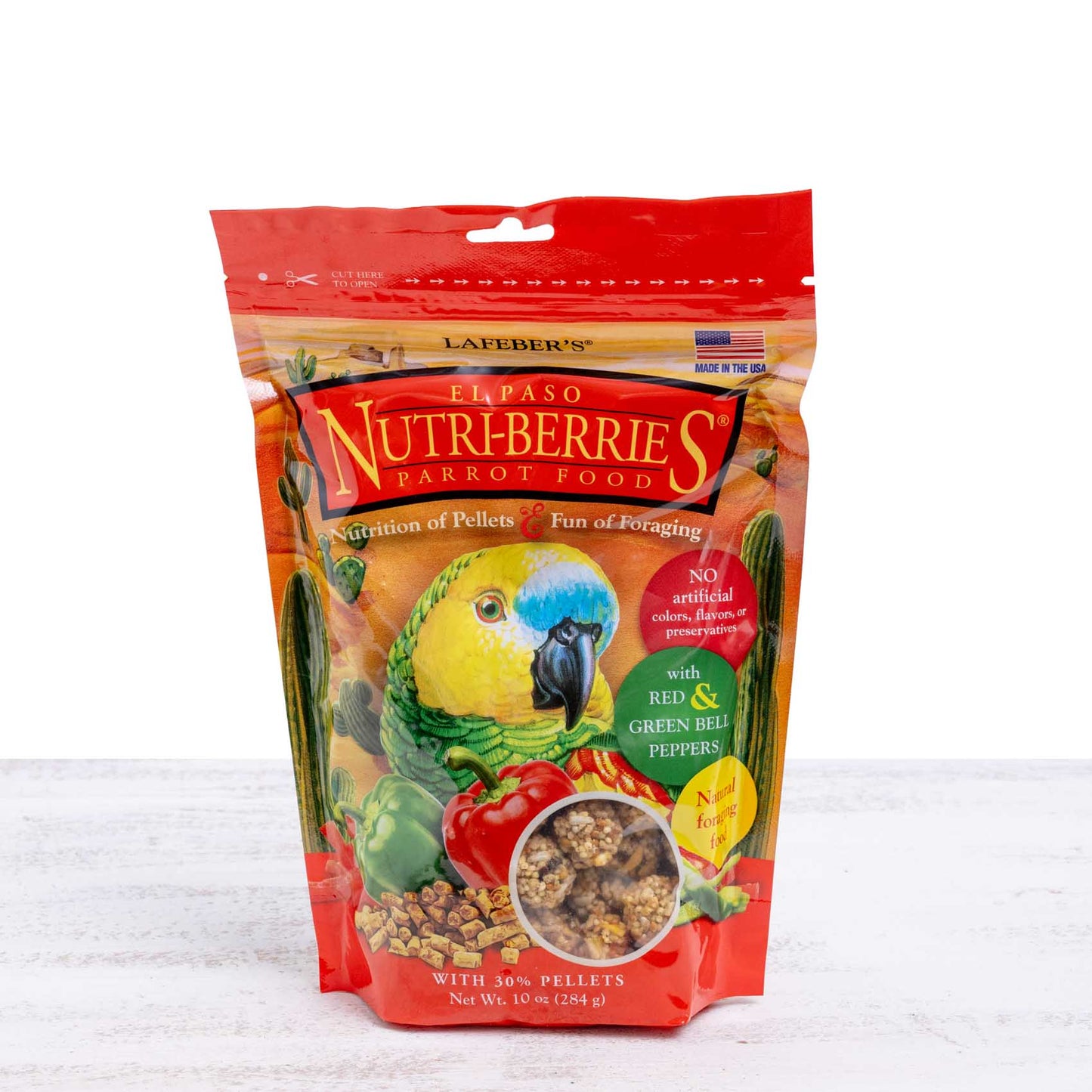 LAFEBER El Paso Nutri-Berries – würziges Premiumfutter für Papageien