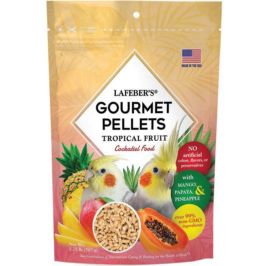LAFEBER Gourmet Pellets Tropical Fruit für Großsittiche *NEU*