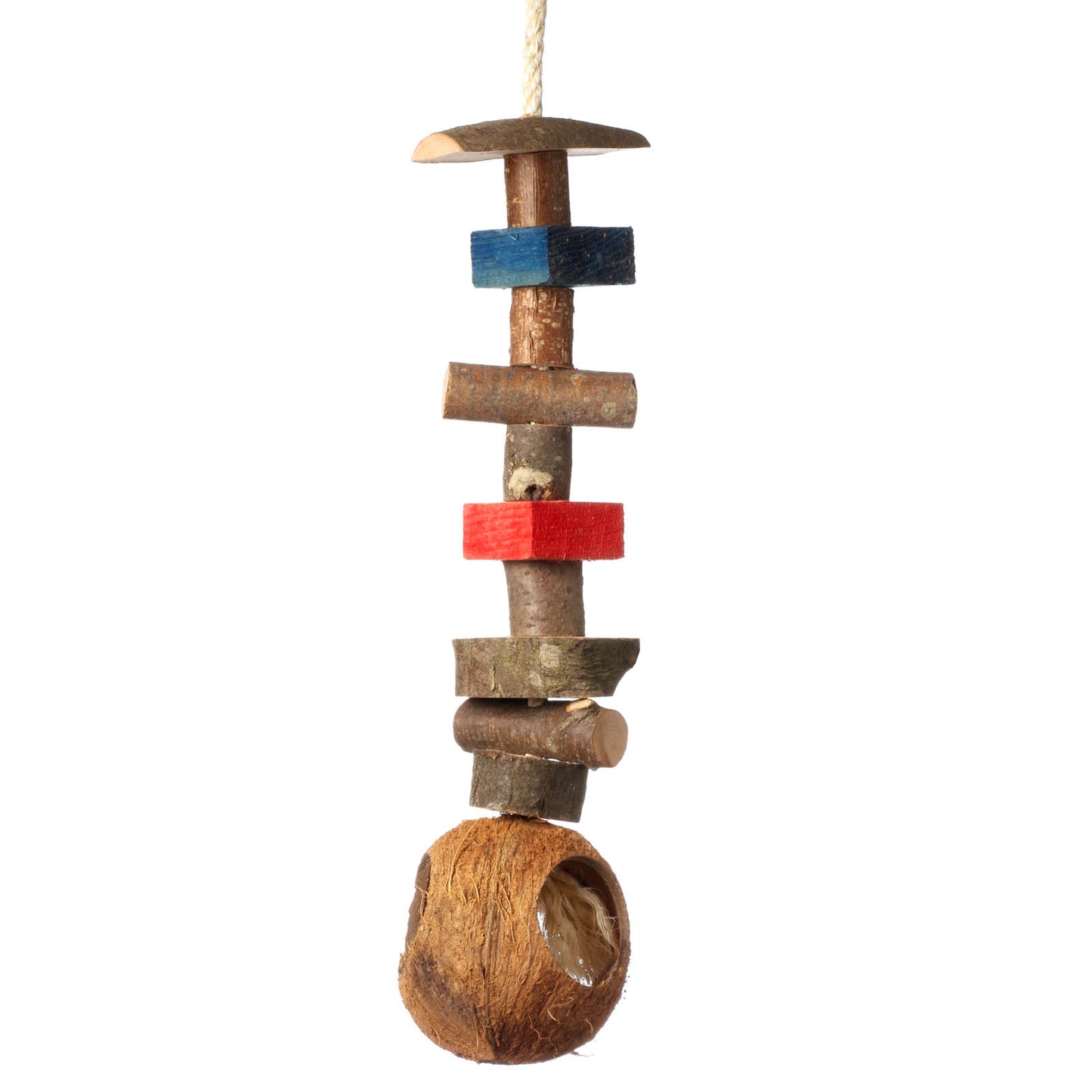Sisal-Coco-House - Papageienspielzeug