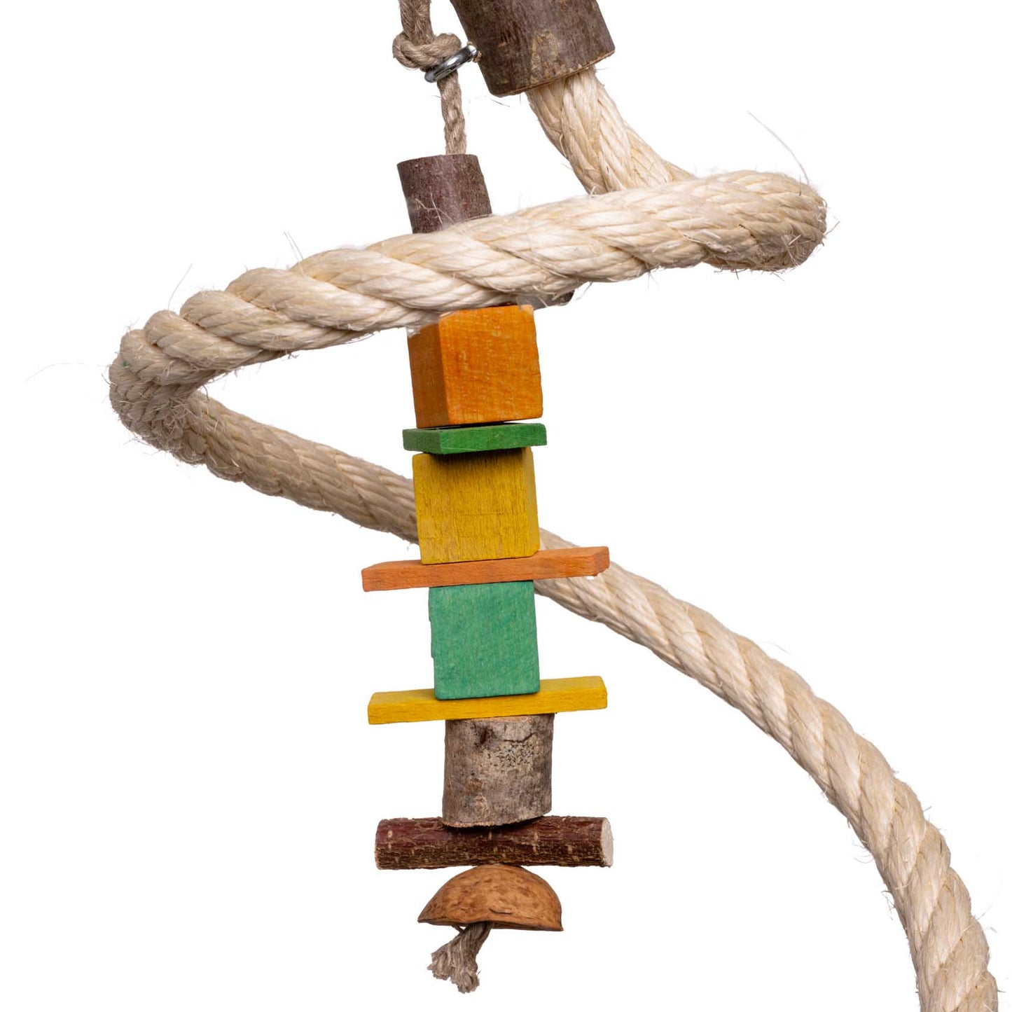 Sittich-Kletterspirale – für Sittiche & kleine Papageien