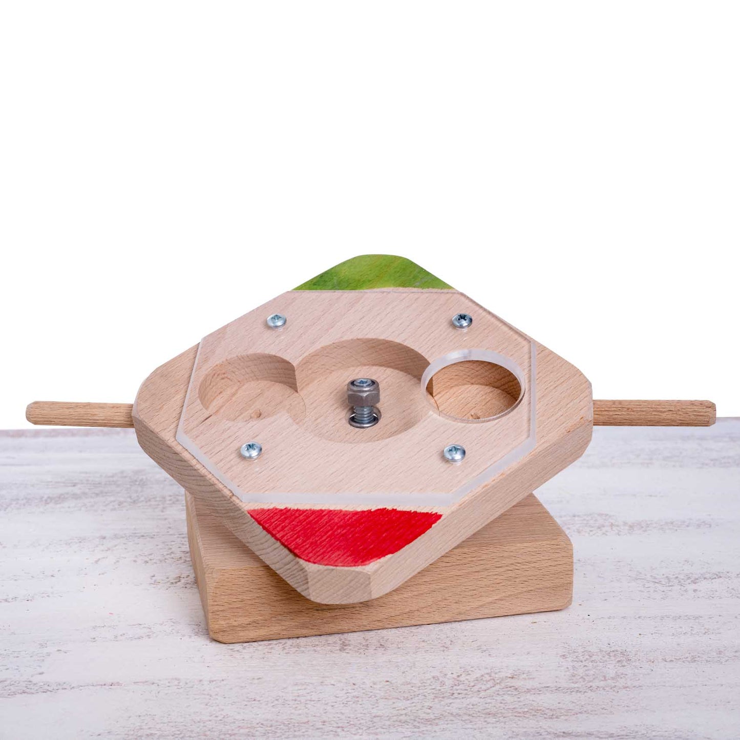 Wipp-Brett für Papageien – Intelligenzspielzeug für neugierige Vögel