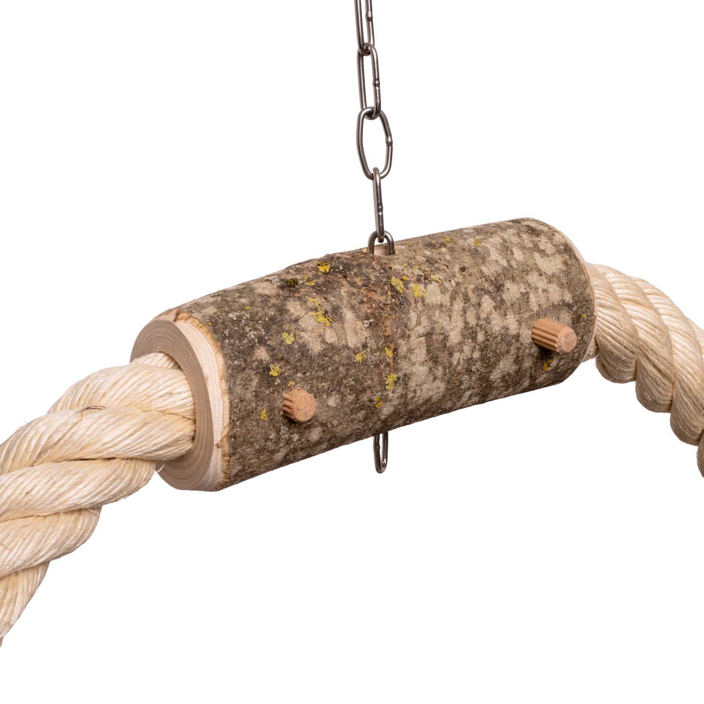Sisalring-Schaukel Ø 40 cm – für große Papageien