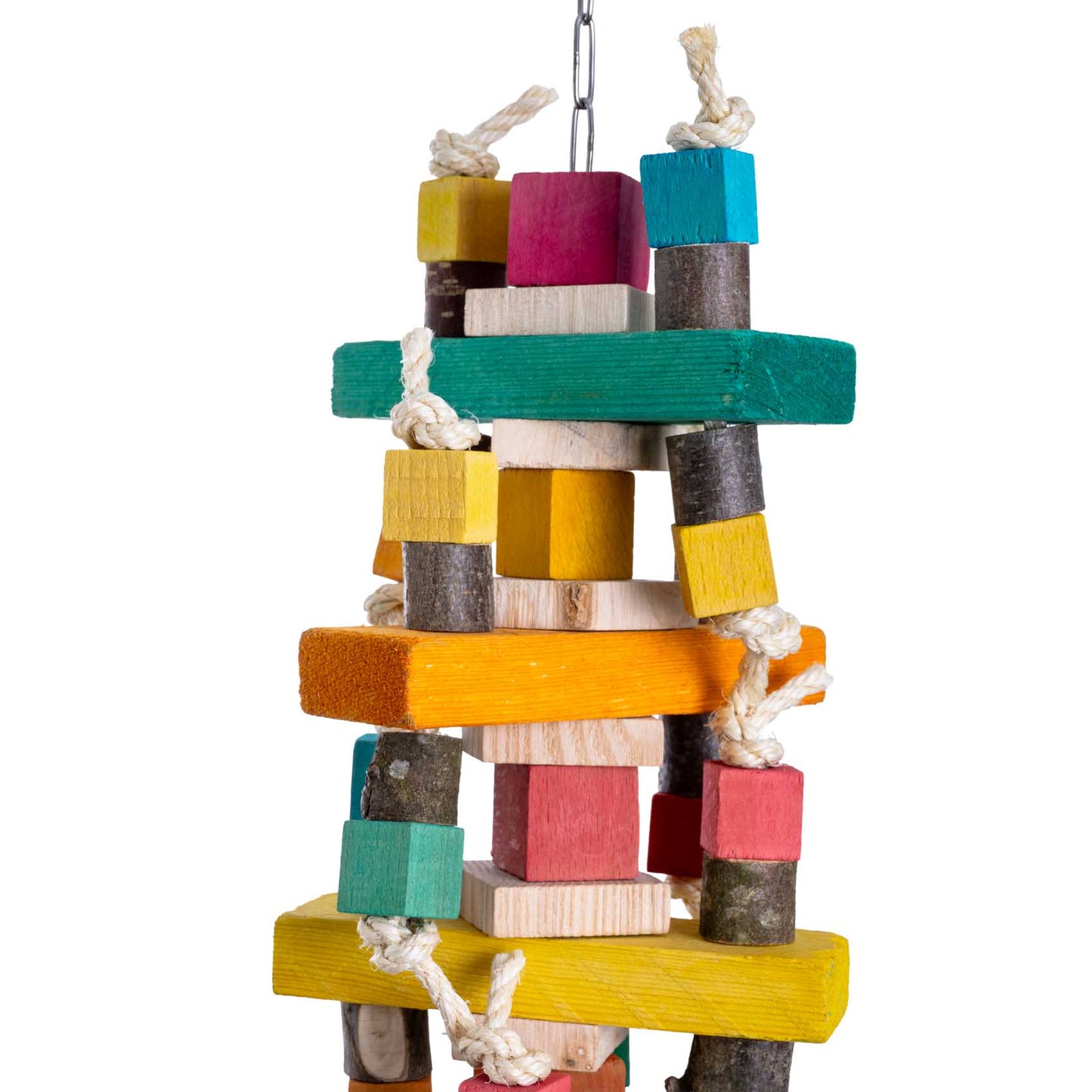 Großer Lattenturm – Papageienspielzeug