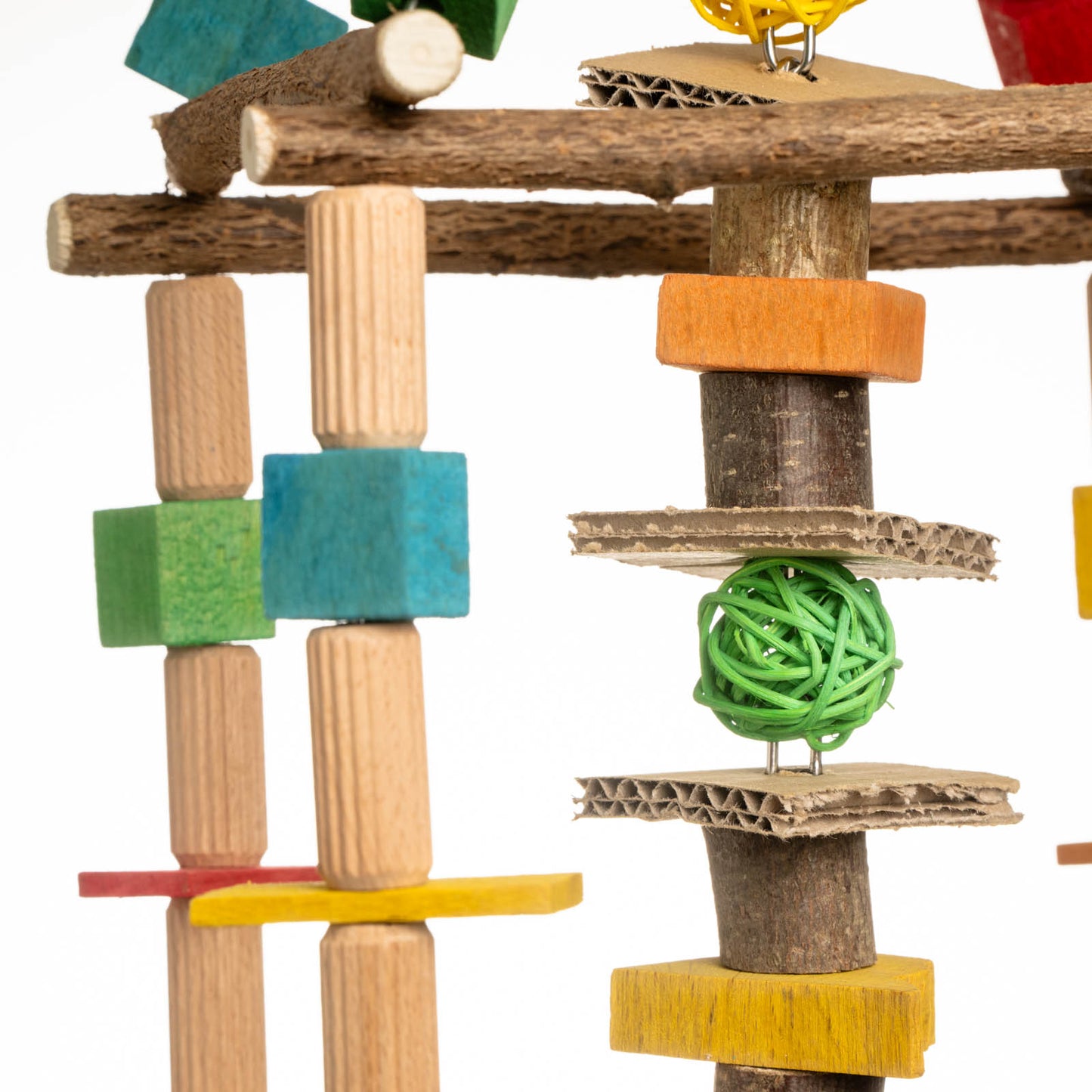Knabber-Tower-Turm – Papageienspielzeug
