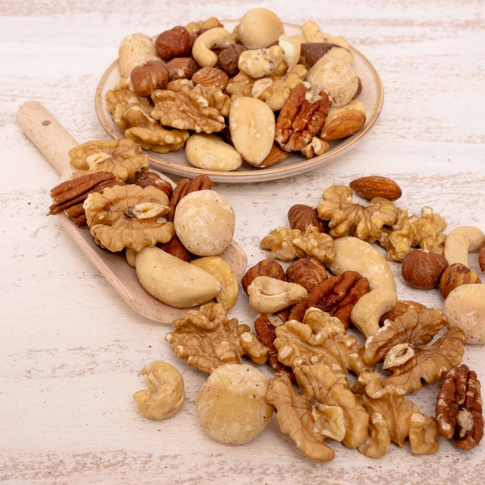 Nußmischung ohne Schale – Papageienfutter