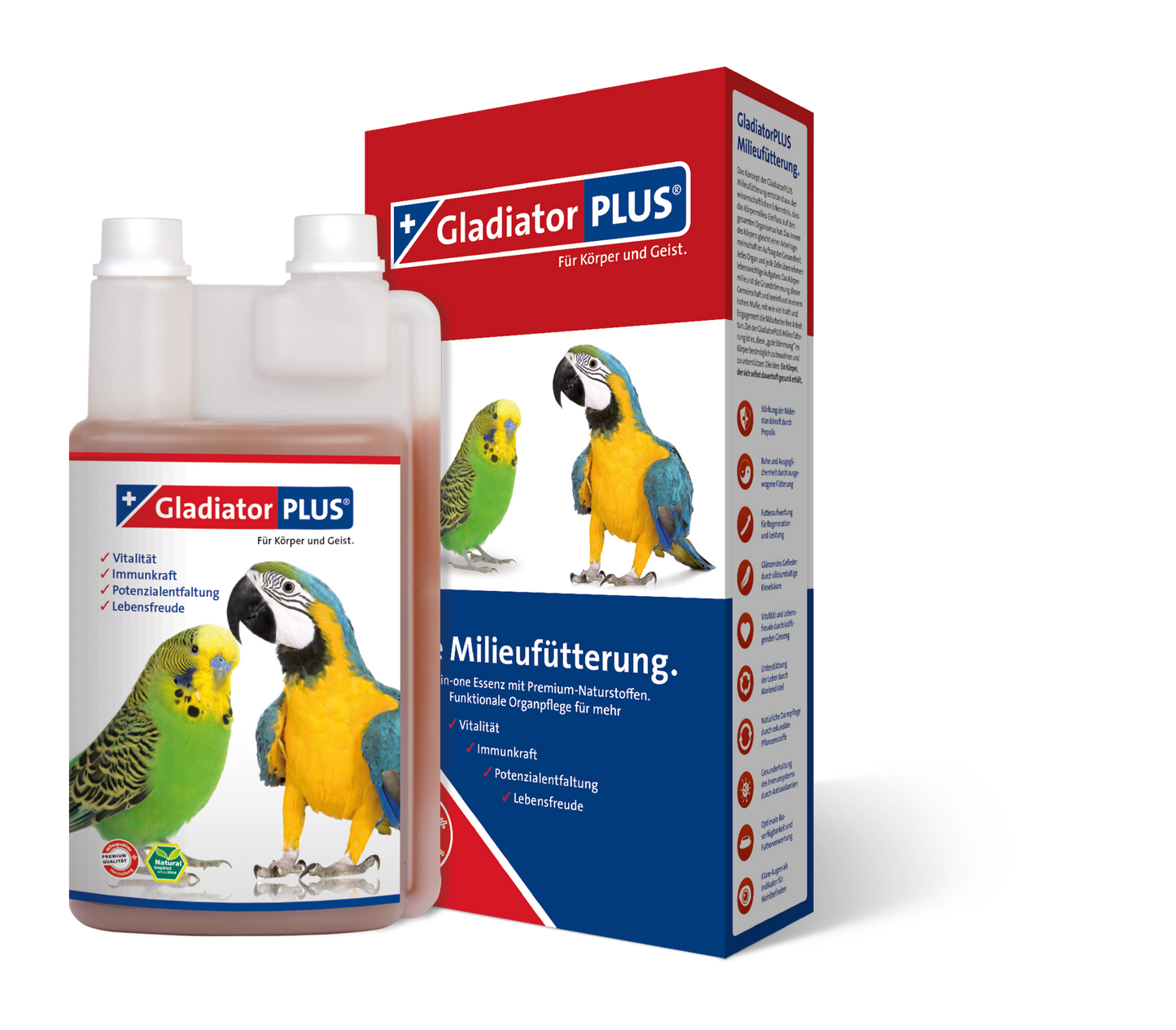 GPL033 - Gladiator Plus für Vögel 500ml