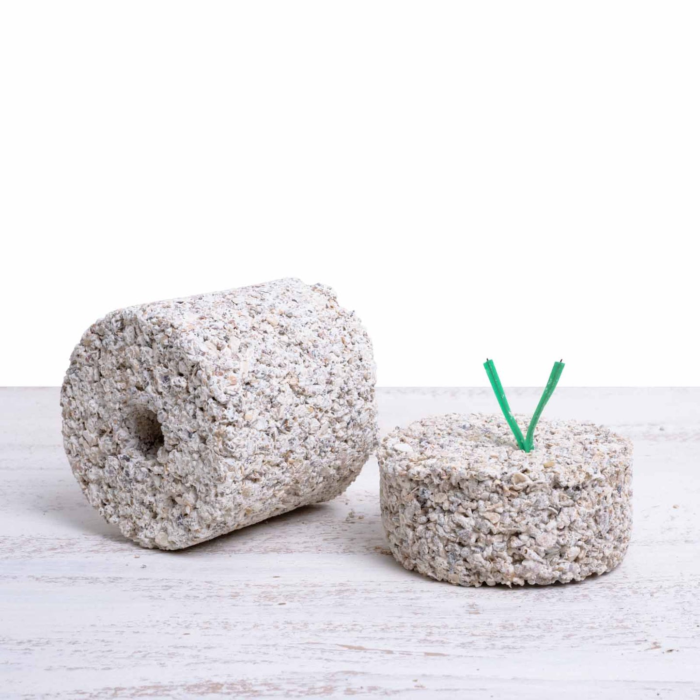 Witte Molen Mineralblock groß/grob für Papageien