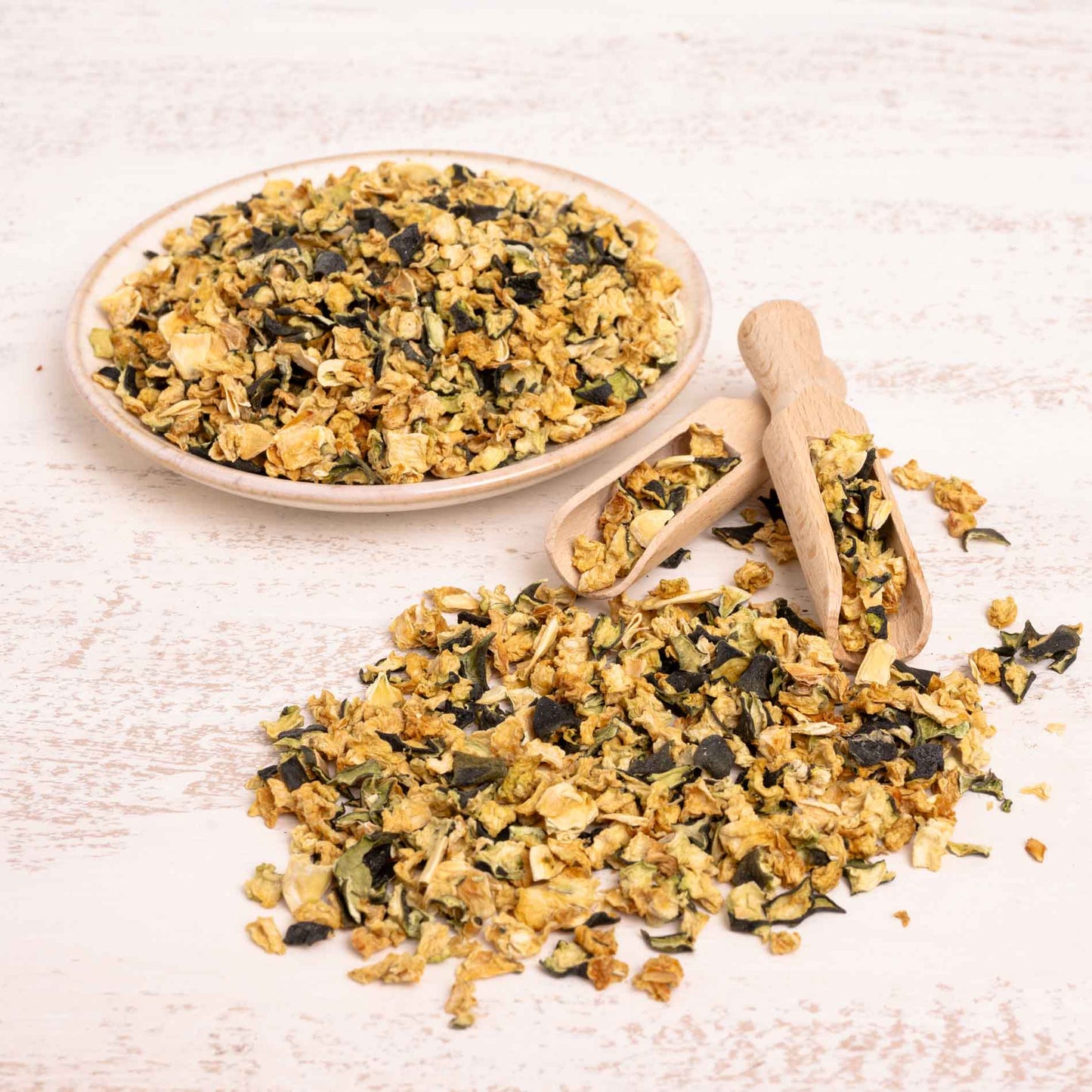 Zucchiniflocken, getrocknet – Papageienfutter-Zusatzfuttermittel