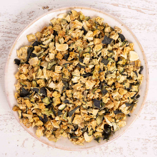 Zucchiniflocken, getrocknet – Papageienfutter-Zusatzfuttermittel