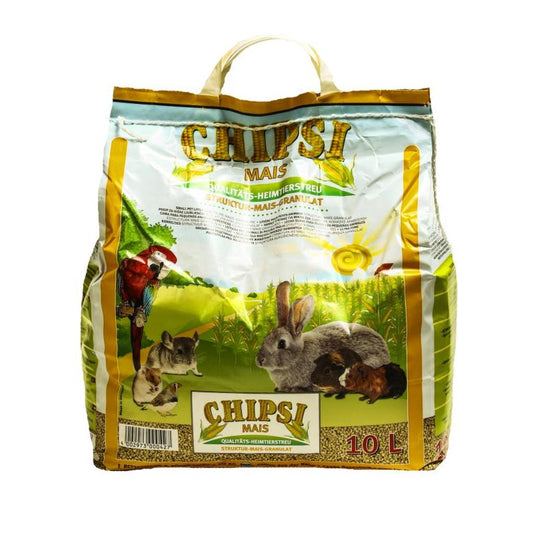 BS030  -  Maisschrot Einstreu klein 10L (ca. 4Kg)