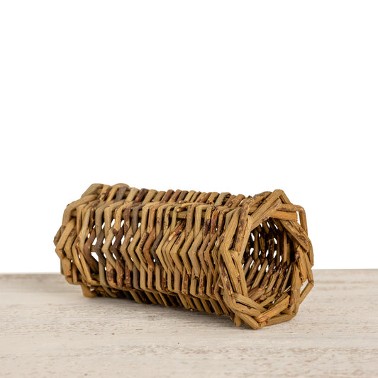 Kleine Weidenrolle – Knabberspaß für Sittiche & Papageien