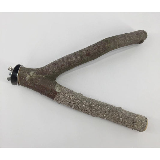 MG1222  -  Krallenpflegeast Papagei (Astgabel)