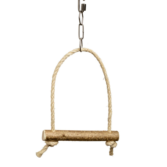 Mini Naturschaukel für Sittiche