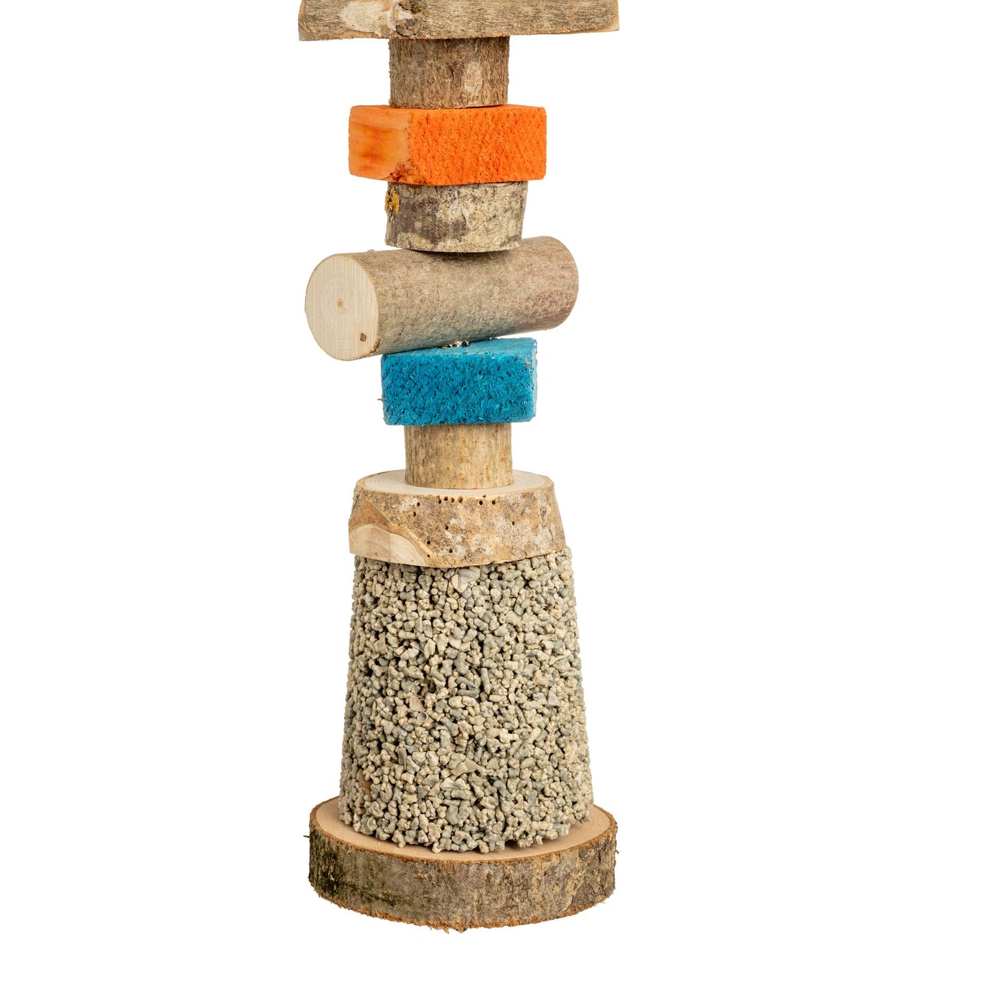 Stone-Rope Mineralstein Large – für große Papageien