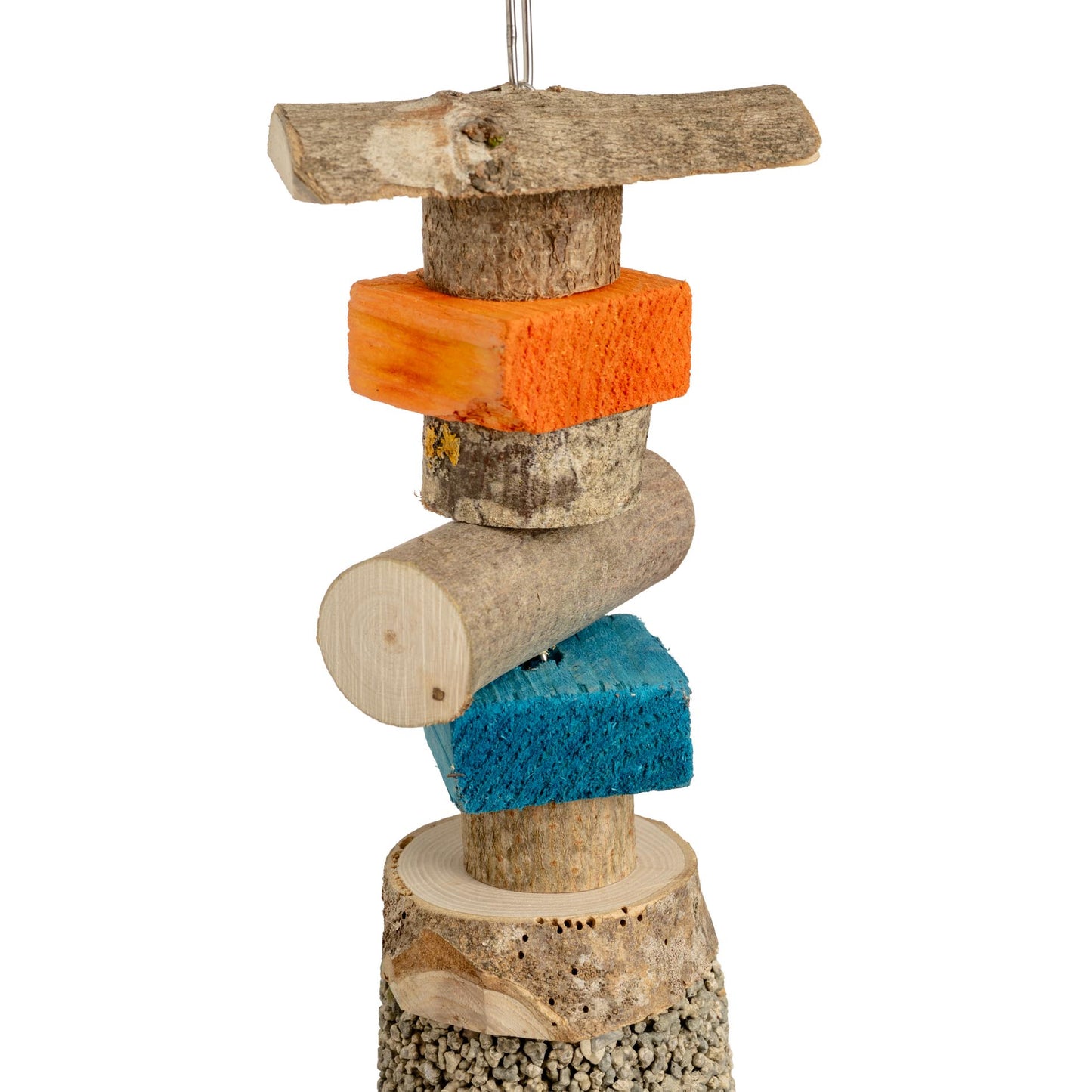 Stone-Rope Mineralstein Large – für große Papageien