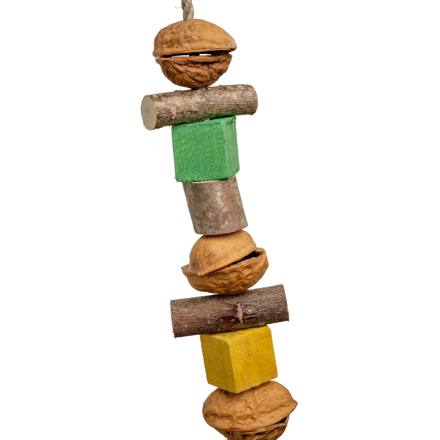 Mini-Walnuss – Sittichspielzeug