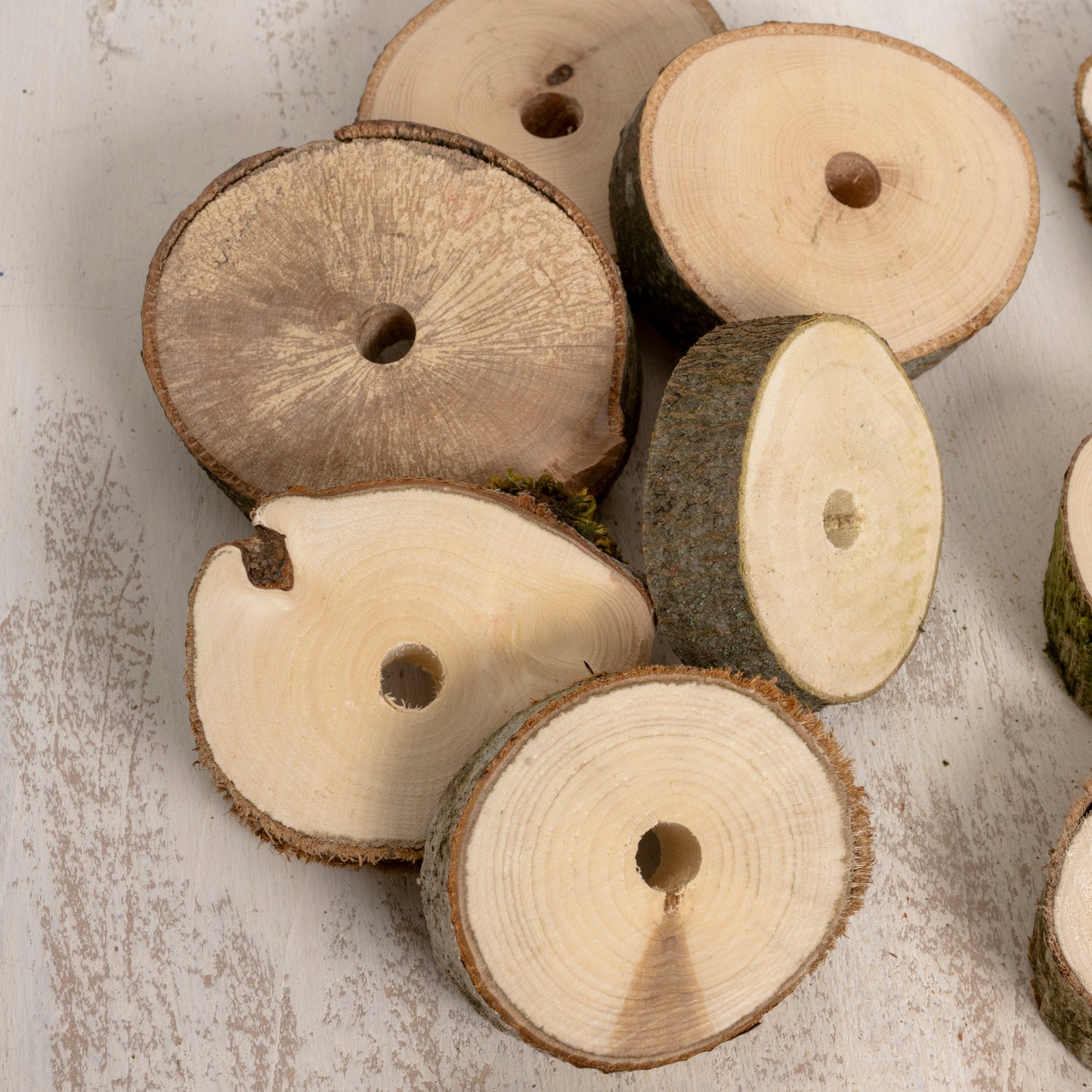 Nachfüllset 40 Holzteile für Papageienspielzeug