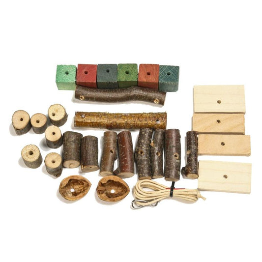 MG1370  -  Mini Bastelset für kleines Sittiche Spielzeug