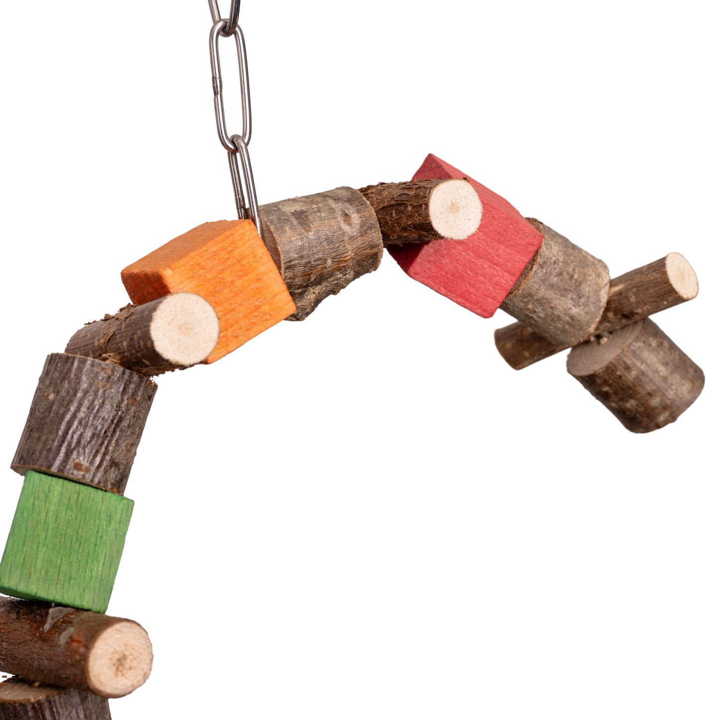 Halbmond-Schaukel – für Sittiche