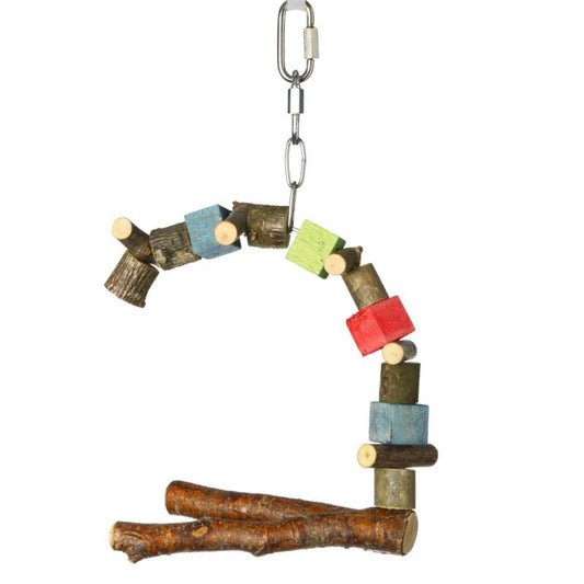 Ypsilon-Schaukel – Spiel- und Kletterspaß für Wellensittiche