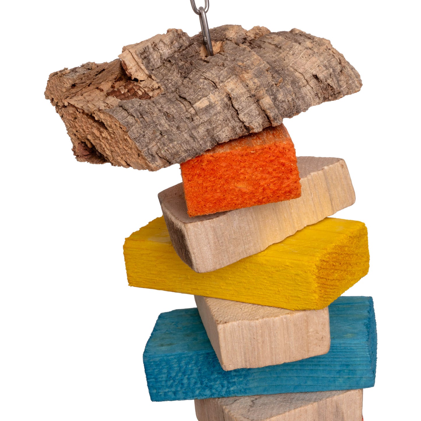 Kokoskugel & Strohteppich – Abwechslungsreiches Papageienspielzeug mit Papierlametta