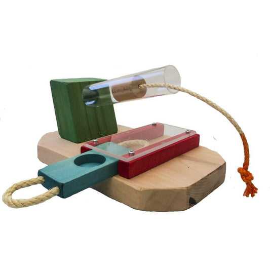 MG1521  -  Leckerli Kanone für Papageien