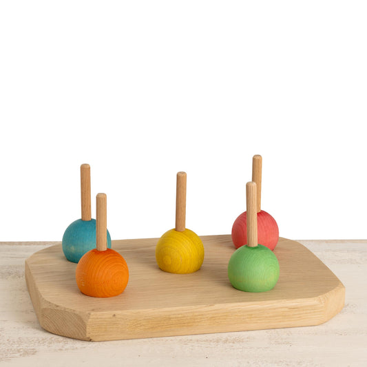 Brettspiel "Kugelsticks" – Intelligenzspielzeug für Papageien