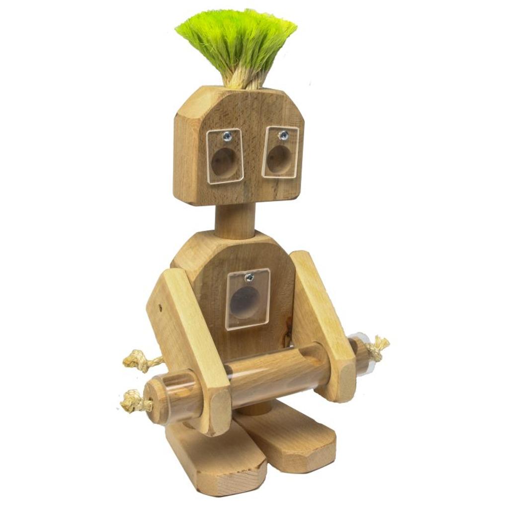 MG1537 - Rico's Futtermännchen Versteckspielzeug für Papageien Intelligenzspielzeug