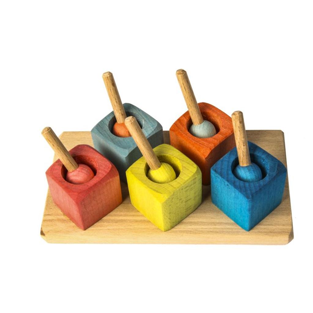 MG1539 - Brettspiel mit Kugelstick für Sittiche Intelligenzspielzeug