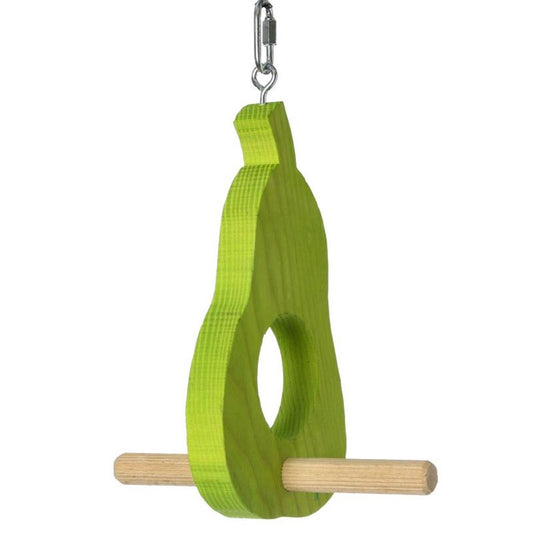 Kleine Birnen-Schaukel – für Sittiche – Sittichspielzeug