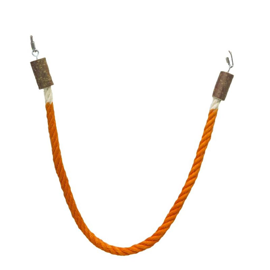 Sittich-Sisalseil-Schaukel – Flexible Naturseil-Schaukel für Sittiche & kleine Papageien