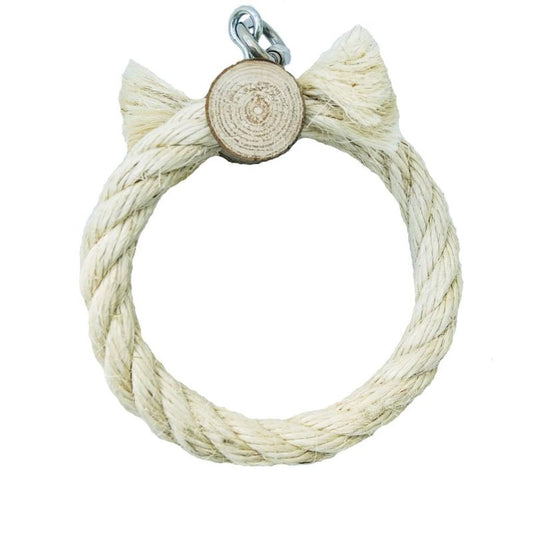 MG1716  - Wellensittich Sisalring Schaukel mini zum Aufhängen