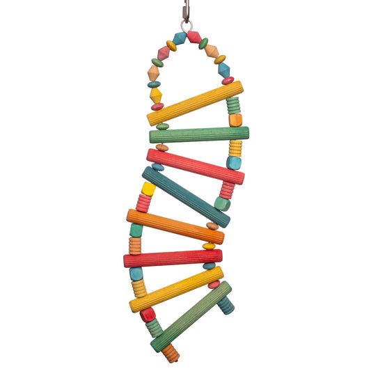 Kletter-Welle – Wellensittichspielzeug