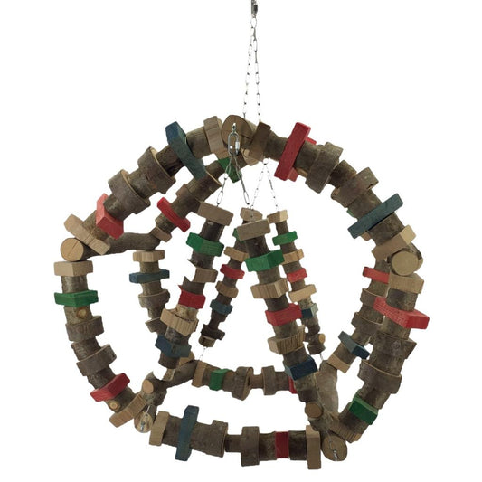 MG1394  -  Gigantisches Papageien Schaukelrad