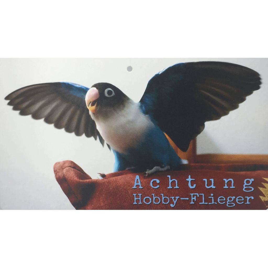 FO3-AH - Kunststoffschild 'Achtung Hobby Flieger'