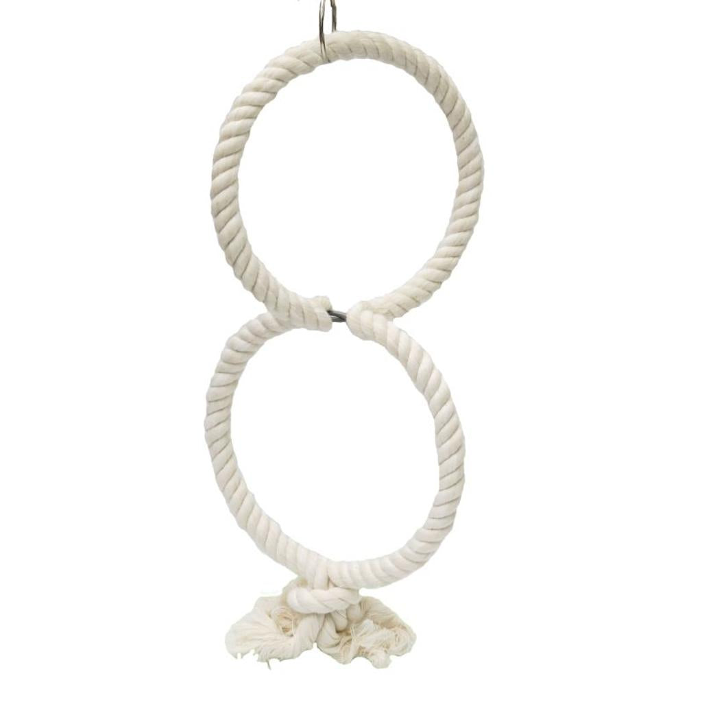 NO31339 - Baumwoll Doppelring Ø3cm - 2 x Ø34 cm