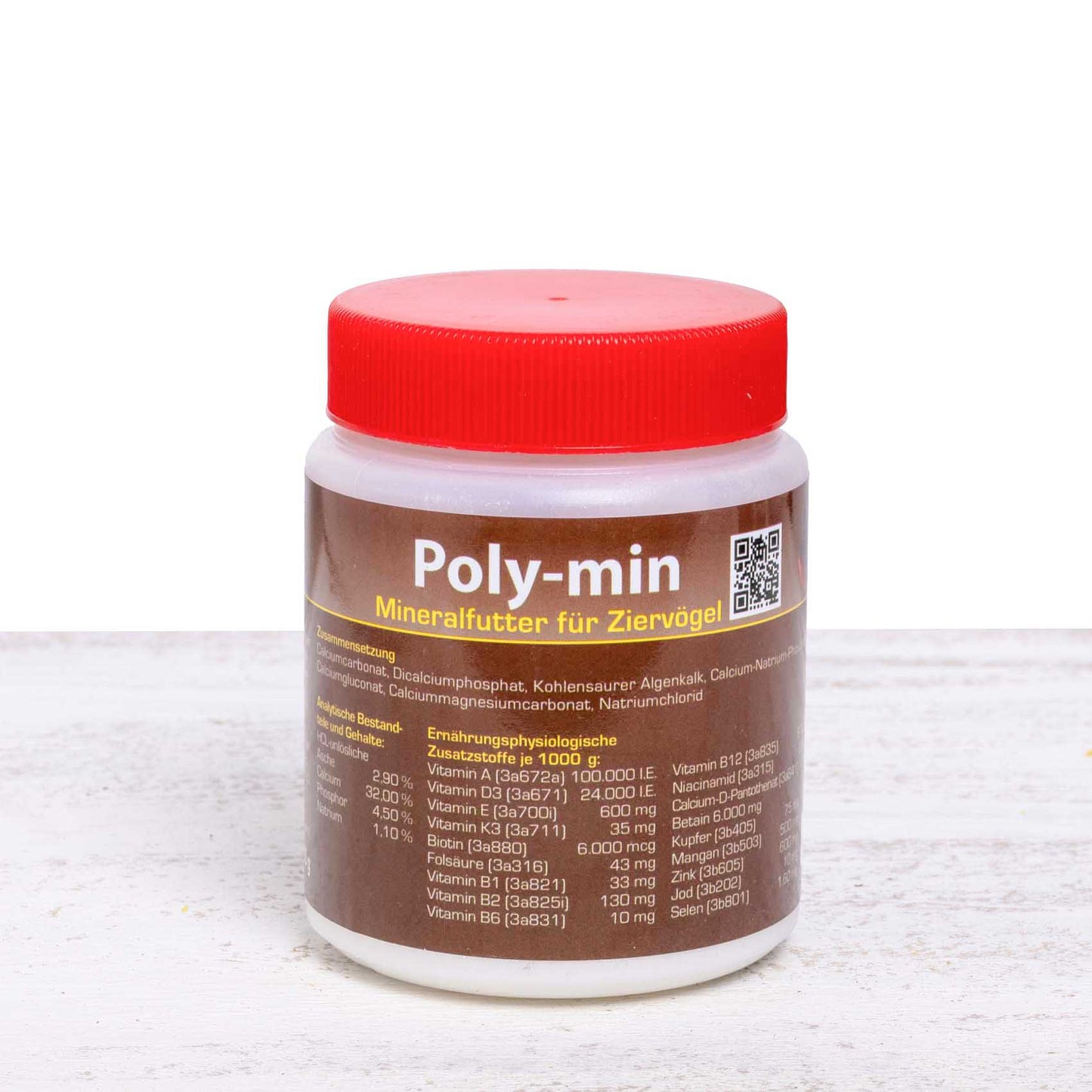 Poly-min Mineralfutter für Tauben & Ziervögel
