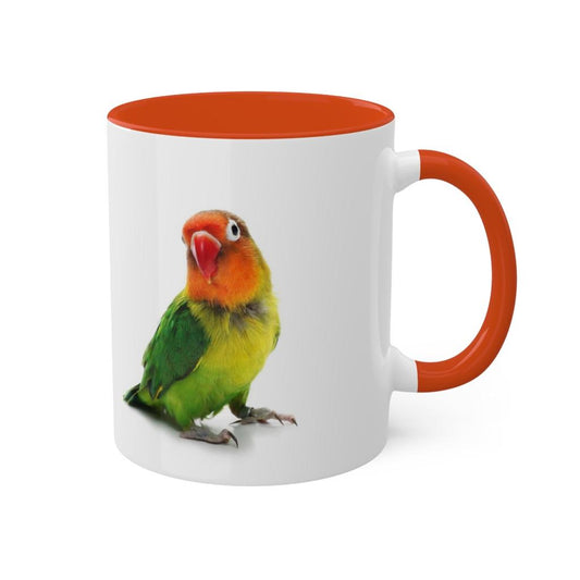 TK03  -  Tasse Motiv Rosenköpfchen (orange)
