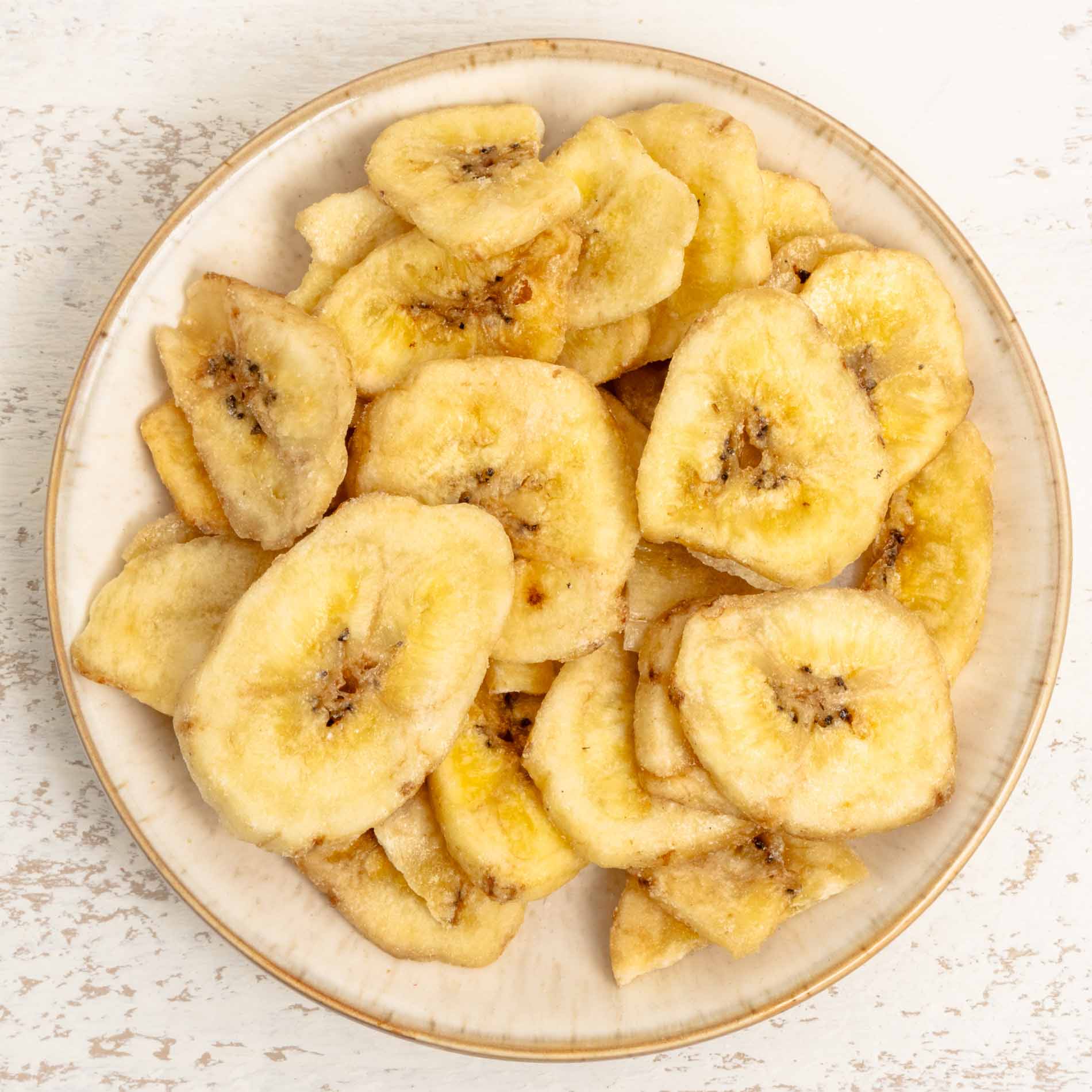 Bananenchips mit Honig