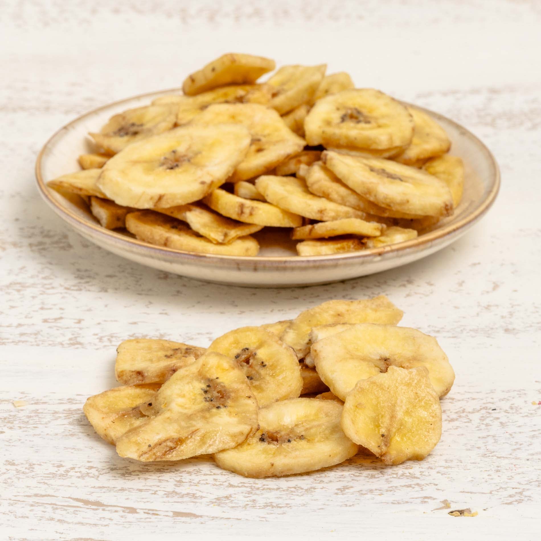 Bananenchips mit Honig